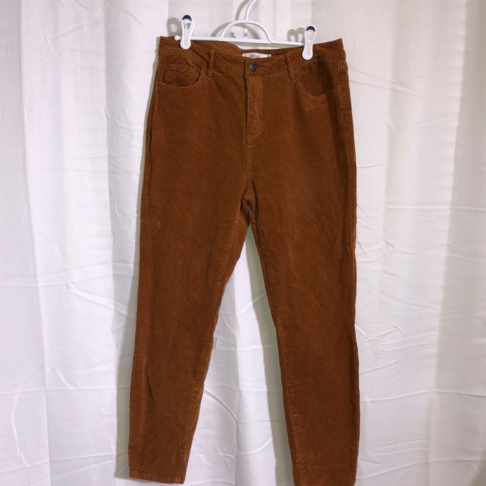 Cello Corduroy Skinny Pants. Size 11